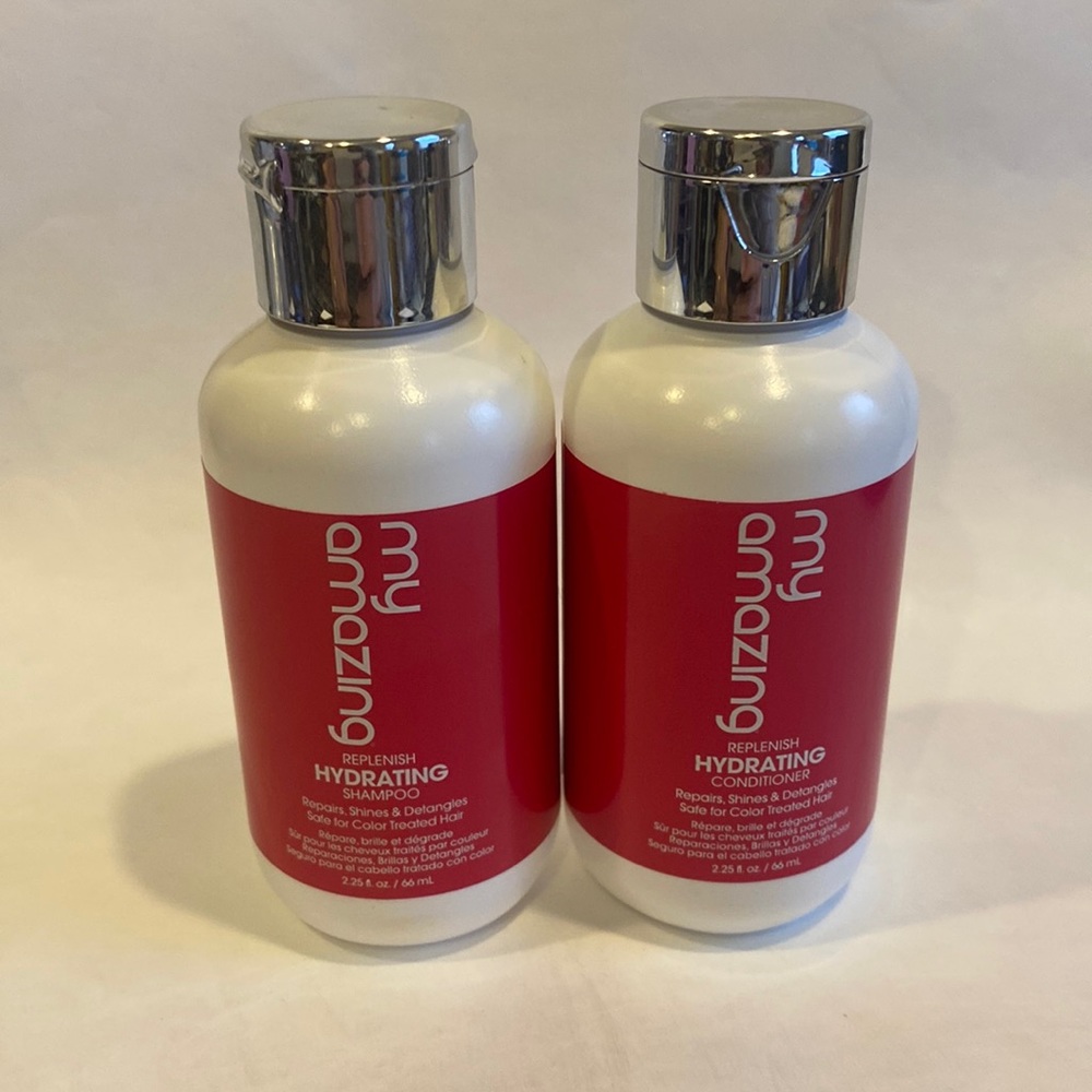 MY AMAZING Replenish Hydrating Shampoo & Conditioner Travel Size 2.25oz ea